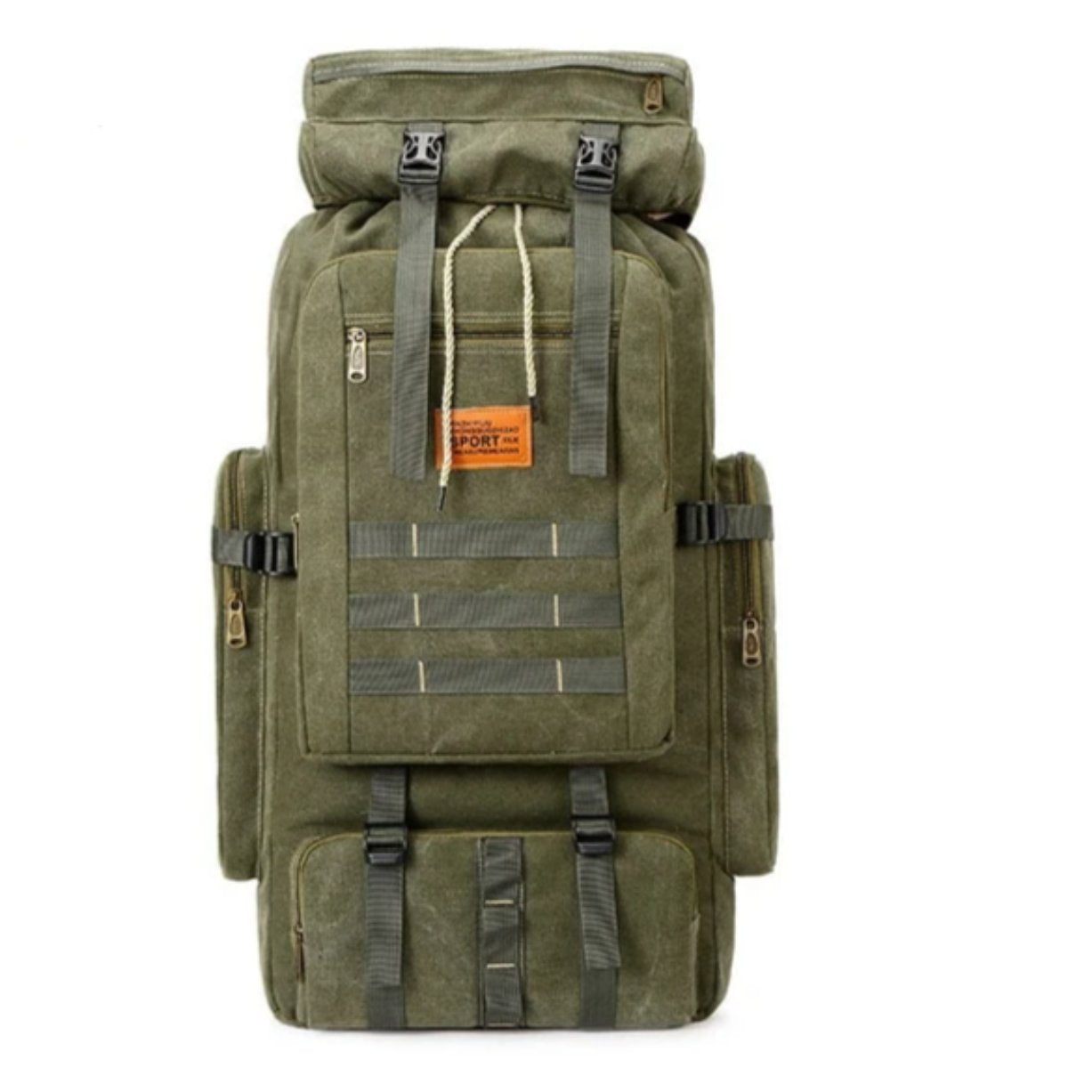 Large Capacity Waterproof Backpack for Outdoor Camping and Hiking (100L)