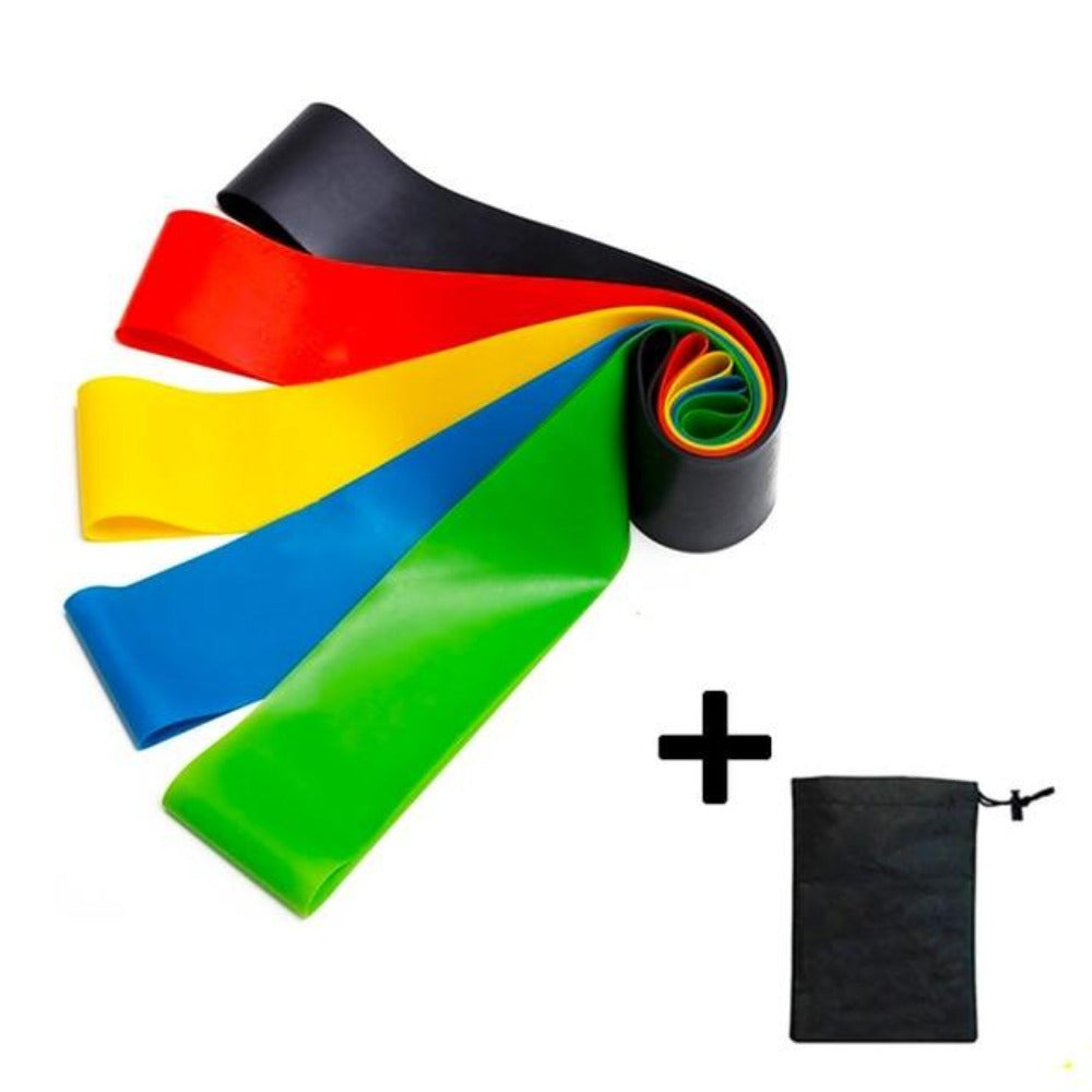 11 PCS Fitness Resistance Band Set for Home Workouts