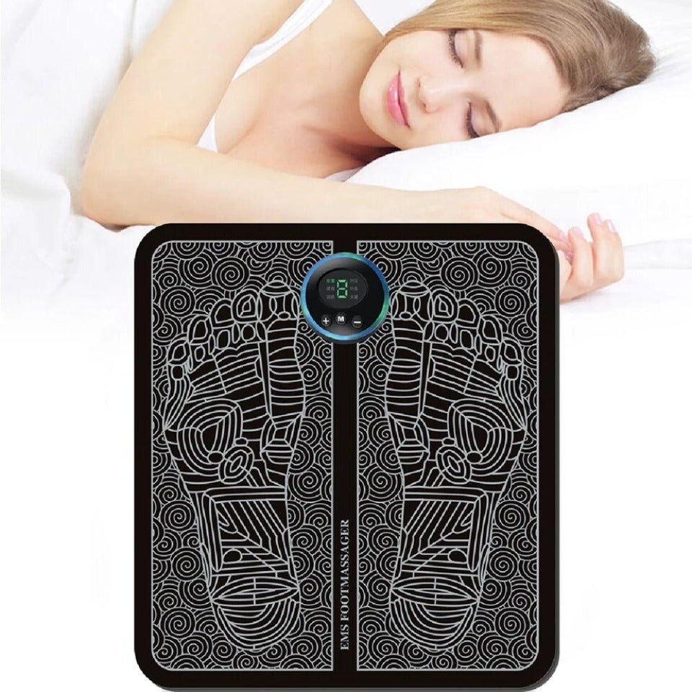 Compact Electronic Foot Massage Mat