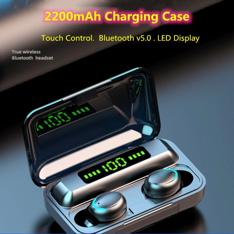 BTMAX Waterproof Wireless Earbuds with Ninja Dragon Sound - Bluetooth 5.1