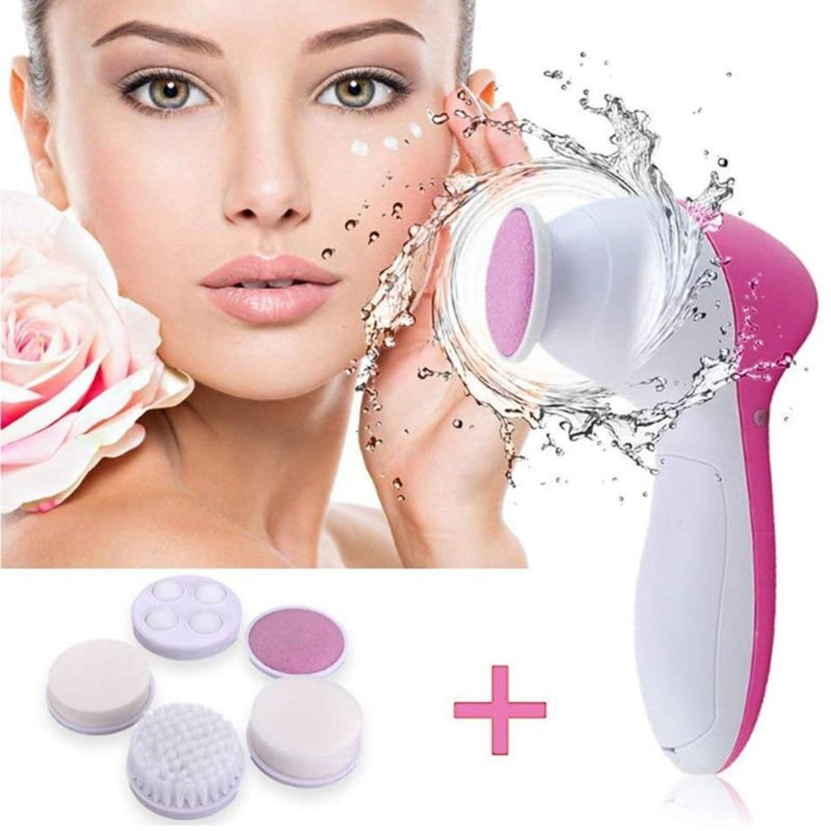 Massage Brush Set for Facial Cleansing