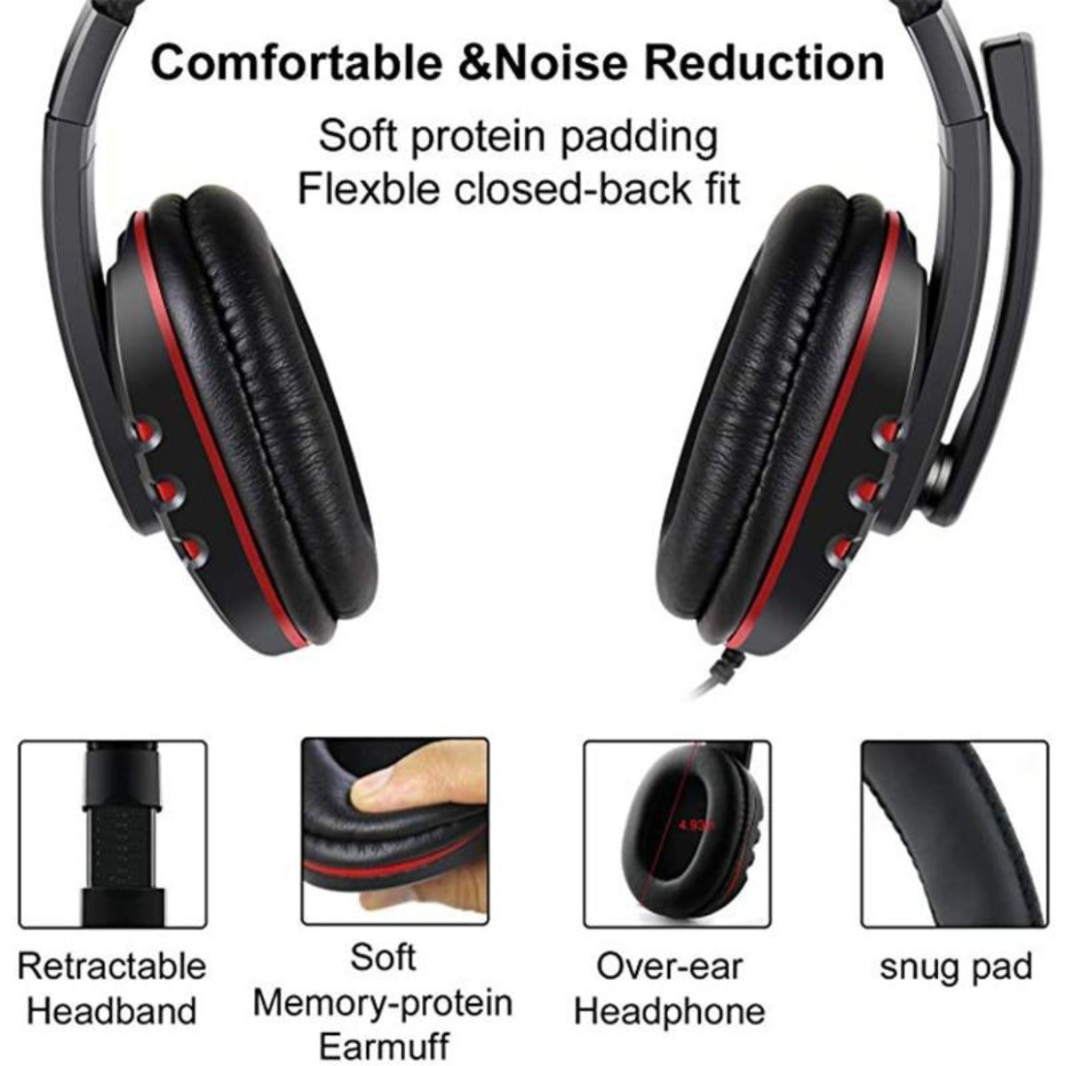 Wired Stereo Gaming Headset - Dragon Space S3600