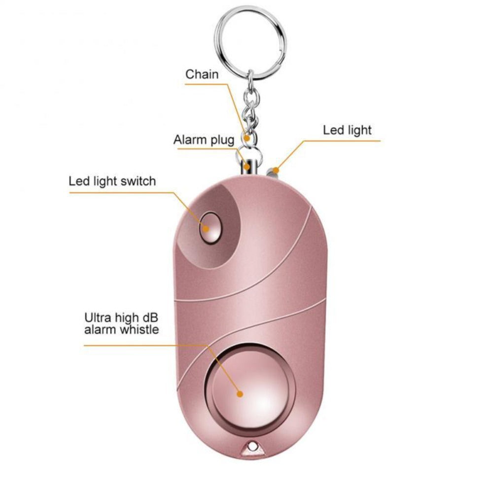 Flashing Keychain Alarm for Personal Safety