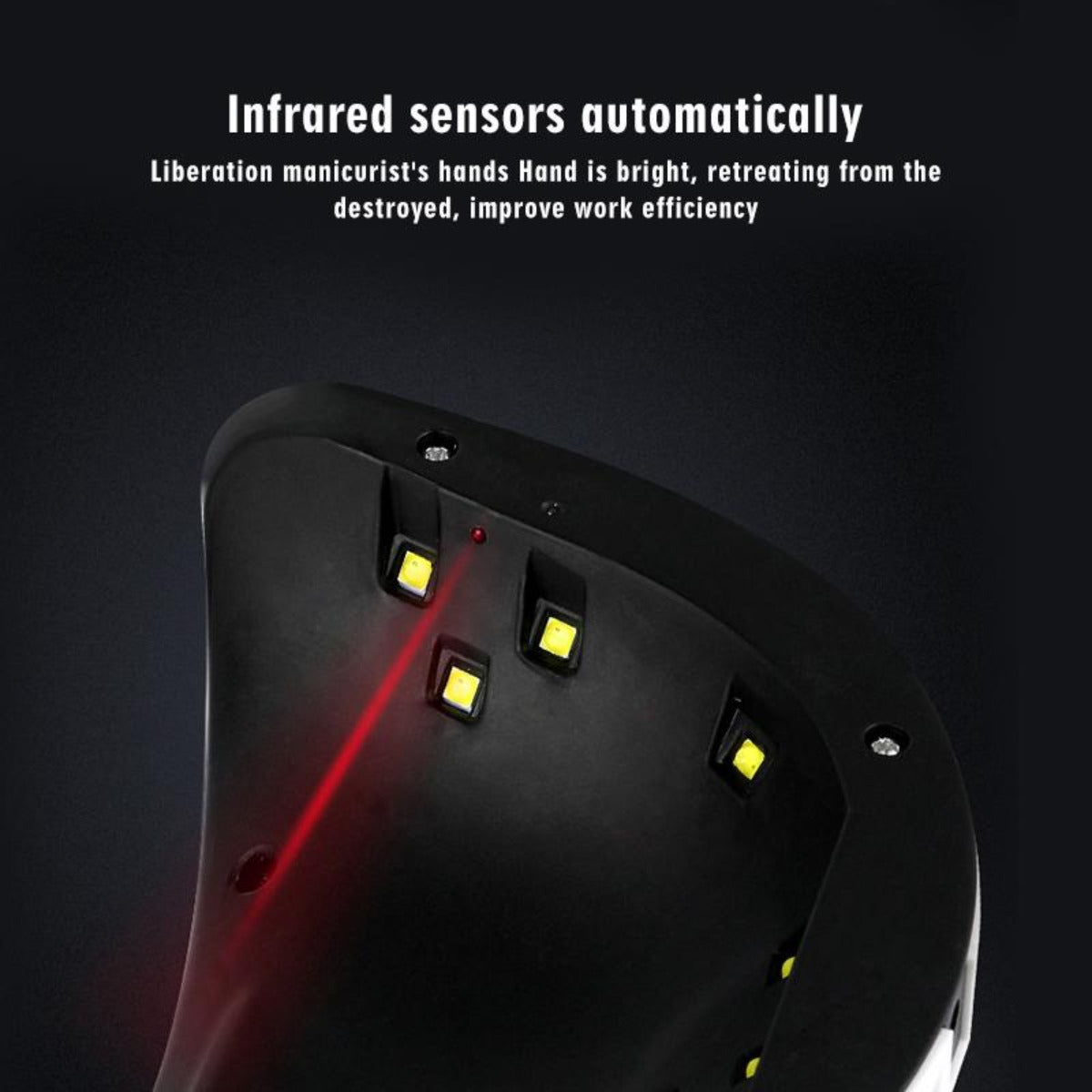 Gel Nail Curing Lamp - Acrylic UV LED for Effortless Nails