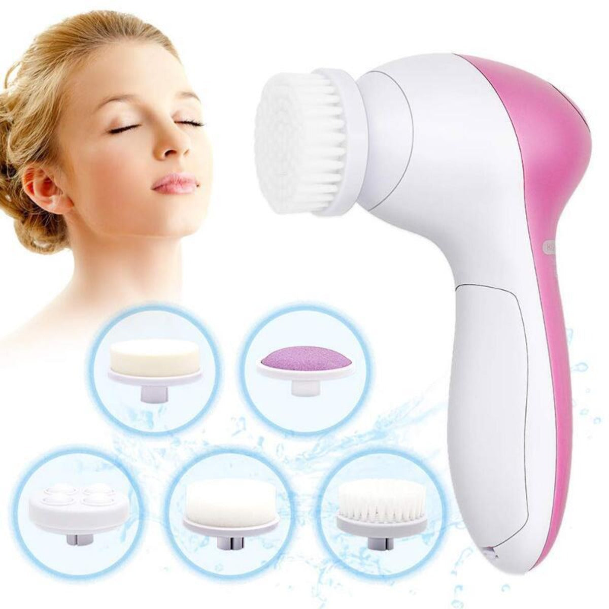 Massage Brush Set for Facial Cleansing