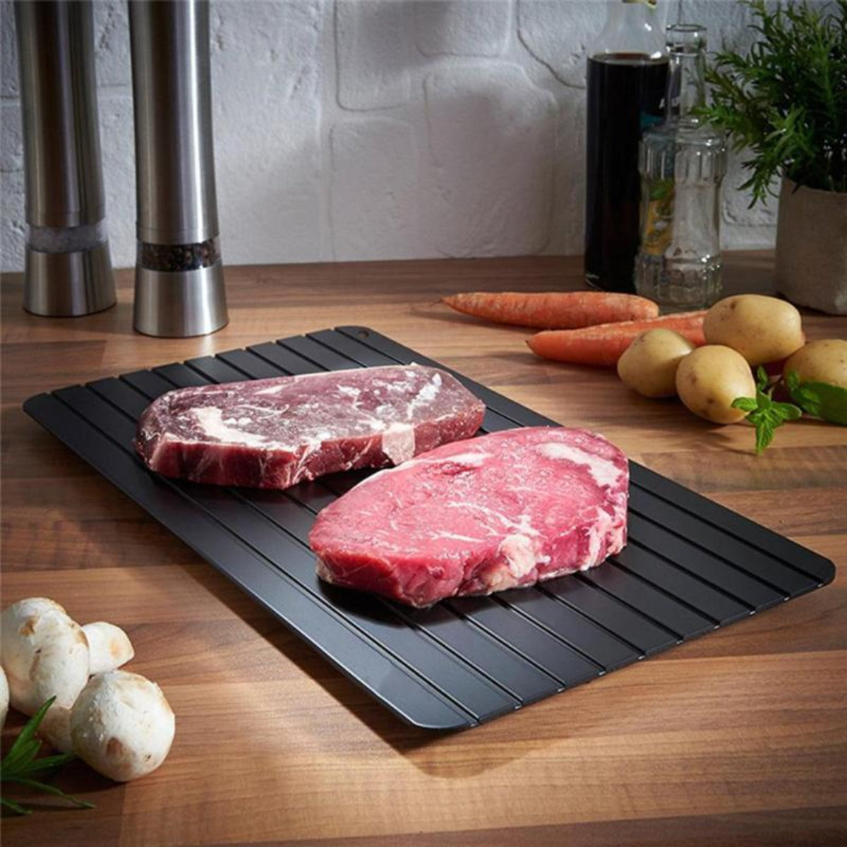 Rapid Thawing Tray for Meat and Seafood