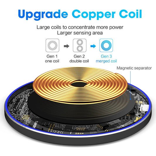 30W Dragon W9 Wireless Charger