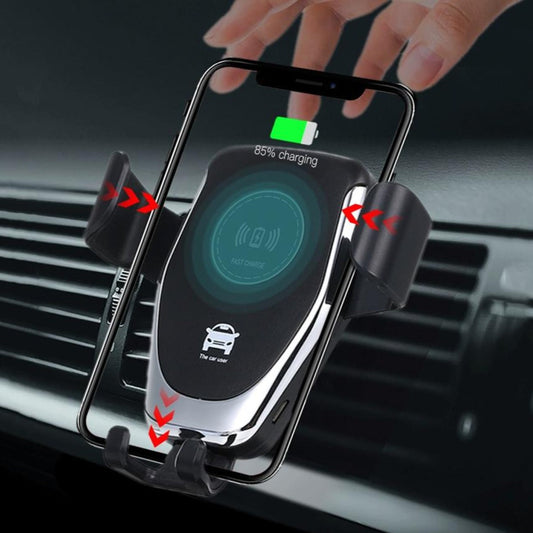 Universal Car Mount Holder with Qi-X Wireless Charging Technology