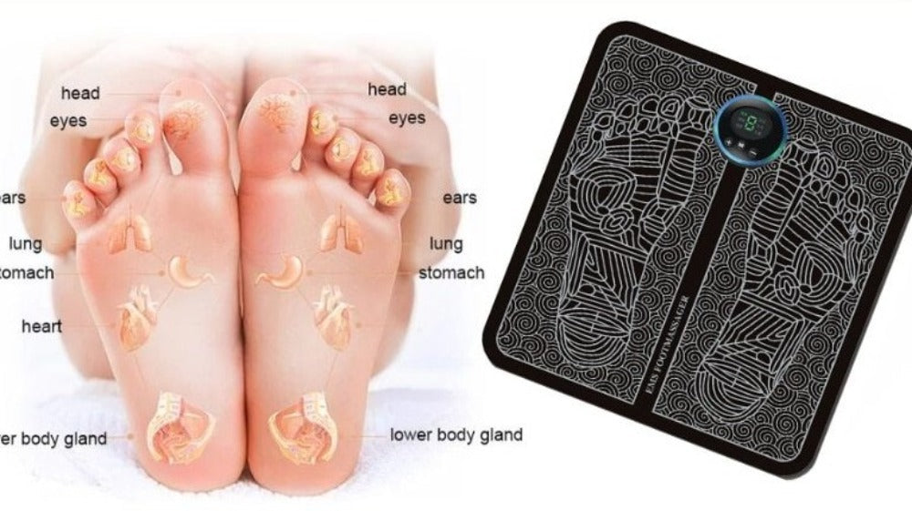 Compact Electronic Foot Massage Mat