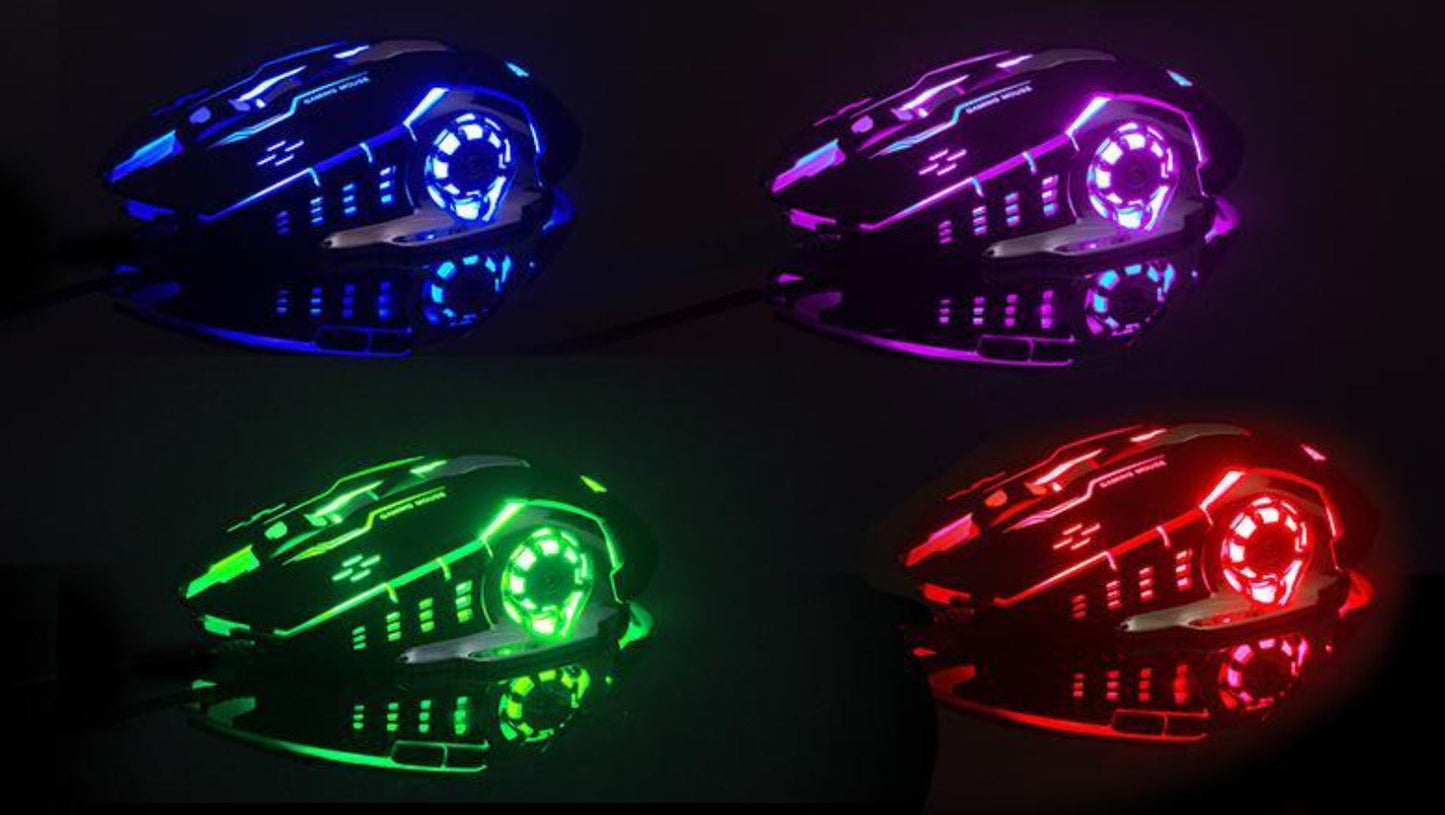 Alpha Dargon Z9: Wireless Gaming Mouse with 2400 DPI