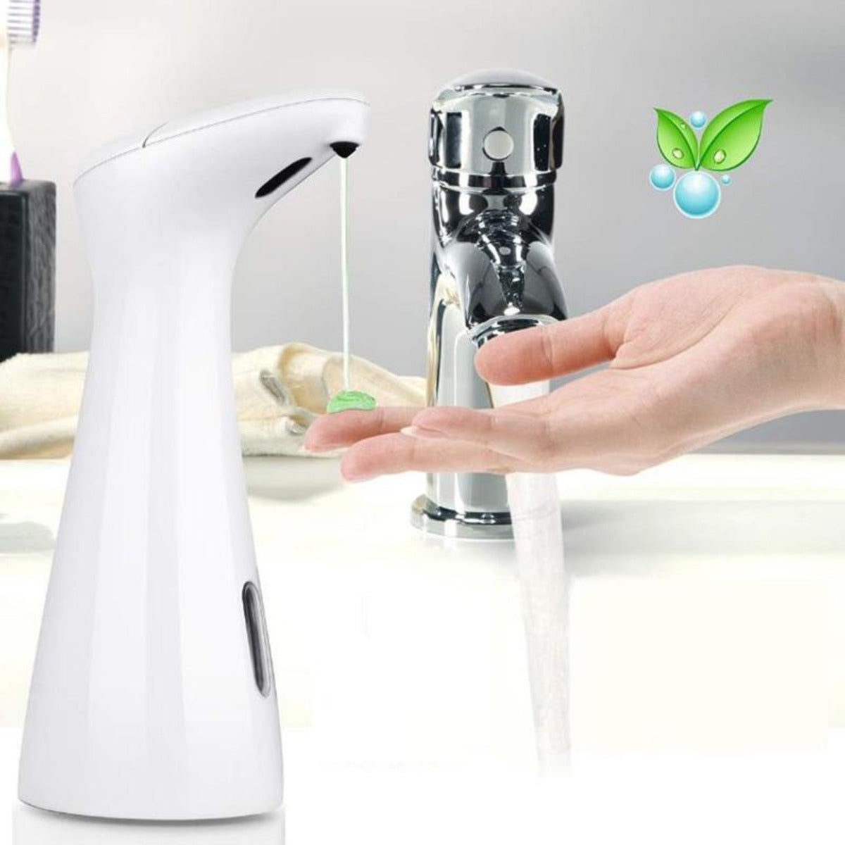 Sensor-Activated Automatic Liquid Soap Dispenser