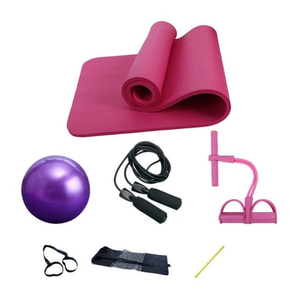 Deluxe 5-Piece Exercise Set for Yoga and Fitness