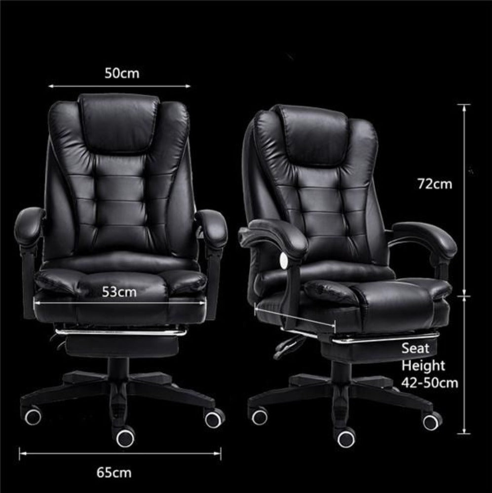 Deluxe Executive Massage Chair with Leg Support