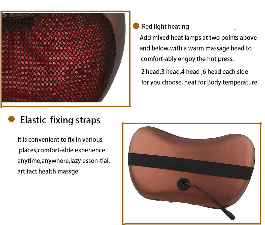 Heated Portable Neck and Shoulder Massager