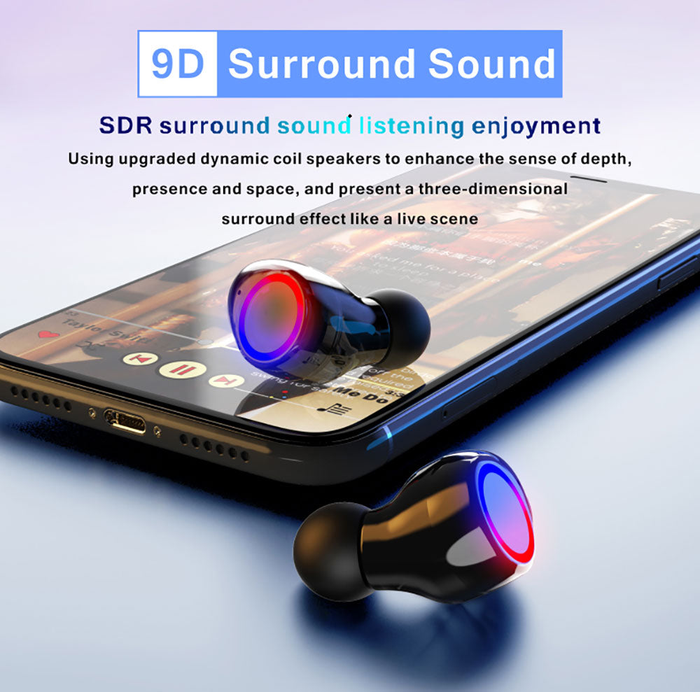 Dragon M12PRO Bluetooth 5.0 Earbuds with 3D Surround Sound and True Wireless Connectivity