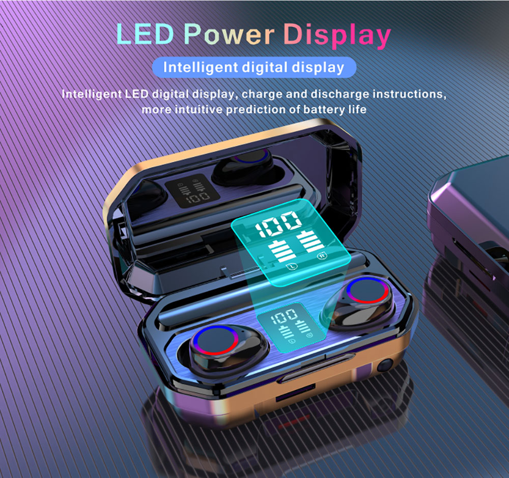 Dragon M12PRO Bluetooth 5.0 Earbuds with 3D Surround Sound and True Wireless Connectivity