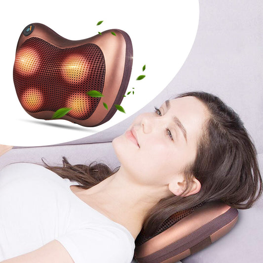 4-Headed Portable Massage Cushion
