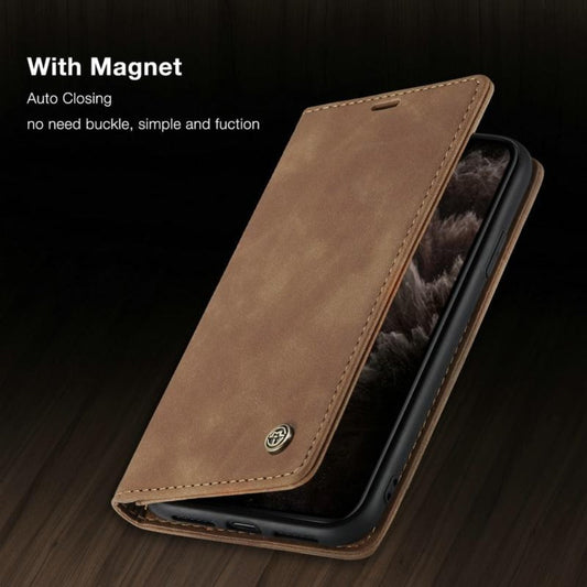 Luxurious Flip Wallet Case with Magnetic Closure for iPhone
