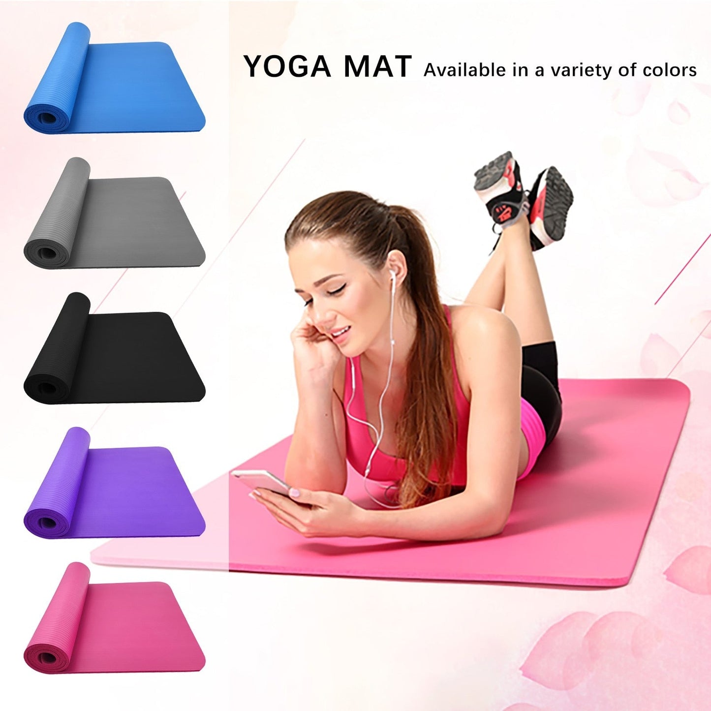 Extra-Large Non-Slip Yoga Exercise Mat