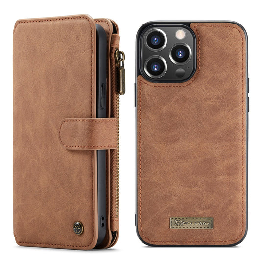 iPhone Leather Flip Wallet Case