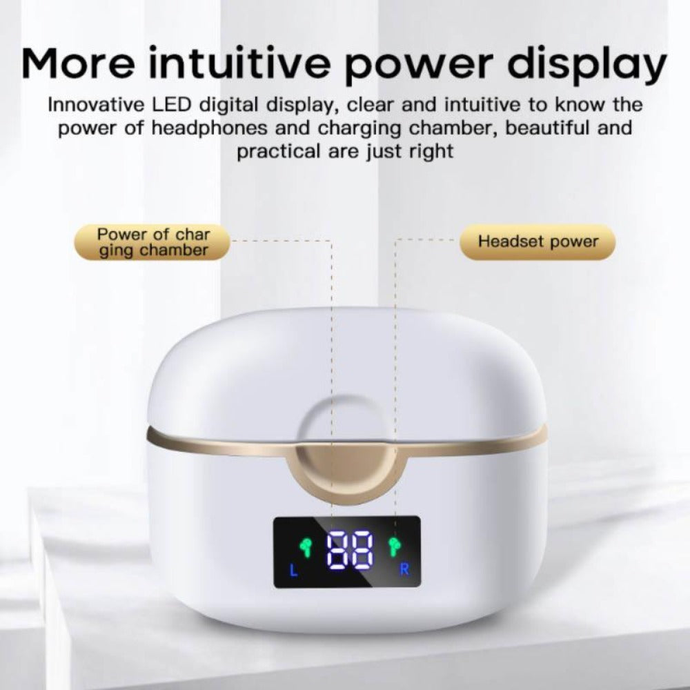 Powerful Bass Touch Bluetooth 5.0 T22PRO Earbuds with a Ninja Dragon Twist