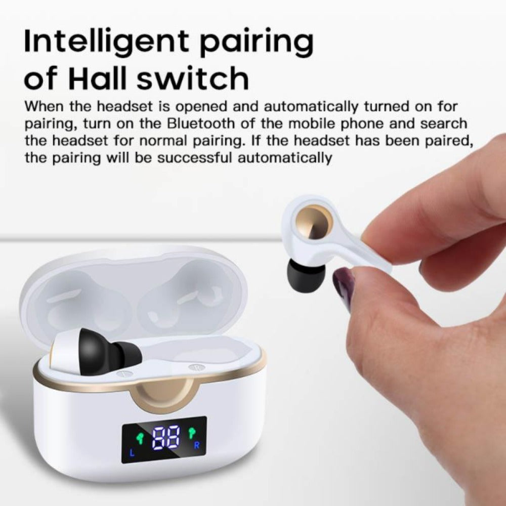 Powerful Bass Touch Bluetooth 5.0 T22PRO Earbuds with a Ninja Dragon Twist