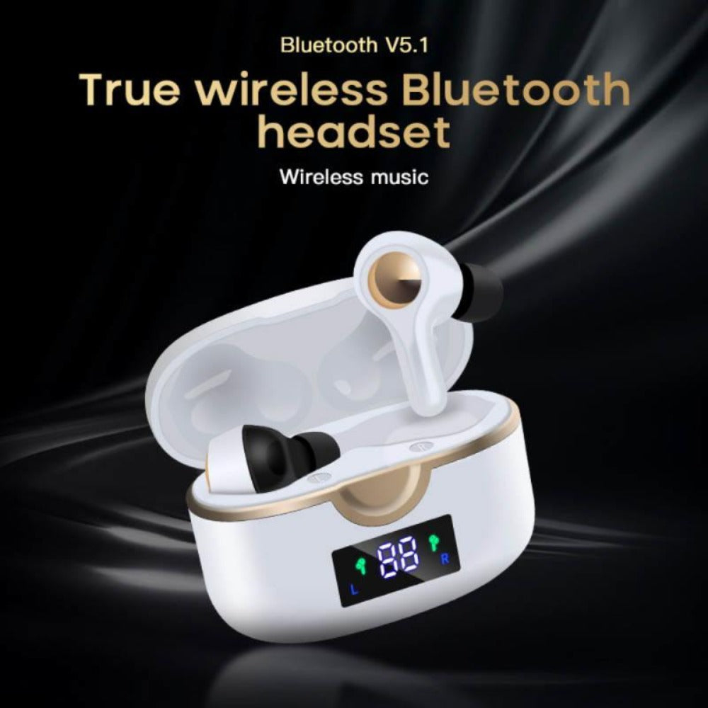 Powerful Bass Touch Bluetooth 5.0 T22PRO Earbuds with a Ninja Dragon Twist