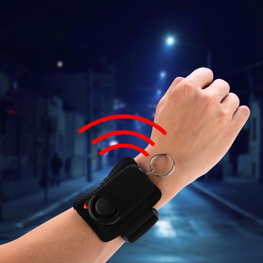 Personal Alarm Wristband for Self-Defense