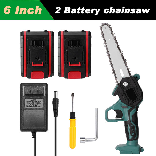 Compact 4 Inch Electric Chainsaw for Efficient Gardening