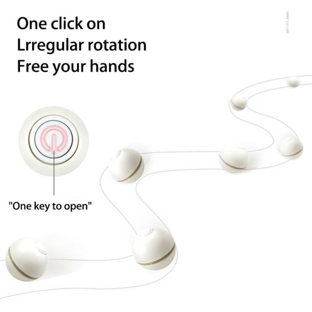 Feather LED Pet Ball with Illumination