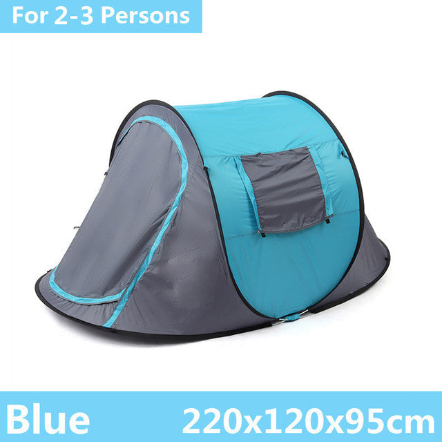 Spacious Automatic Tent for 4-5 Individuals
