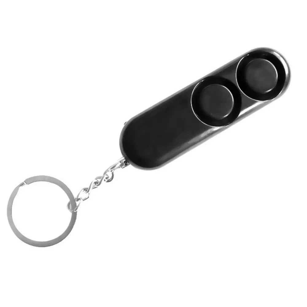 2 Pieces Personal Safety Alarm Keychain - Loud Dual Speaker for Self Defense (120dB)