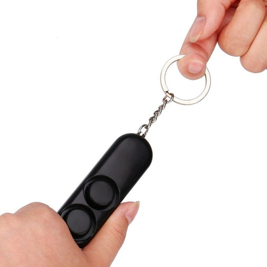 2 Pieces Personal Safety Alarm Keychain - Loud Dual Speaker for Self Defense (120dB)