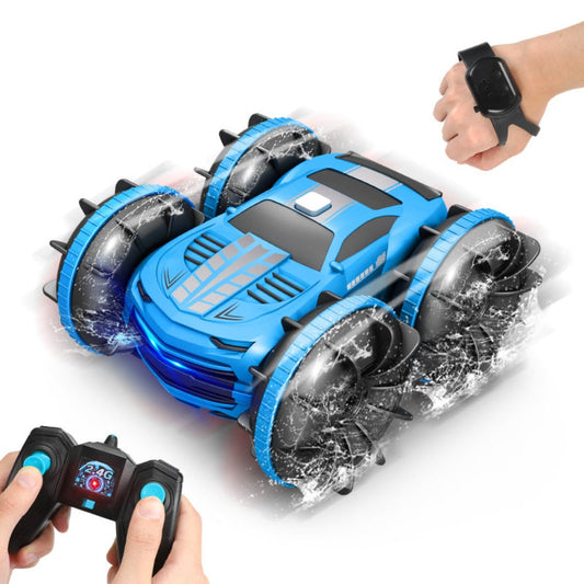 Waterproof 4WD Dual Control RC Stunt Car - All Terrain 2.4GHz