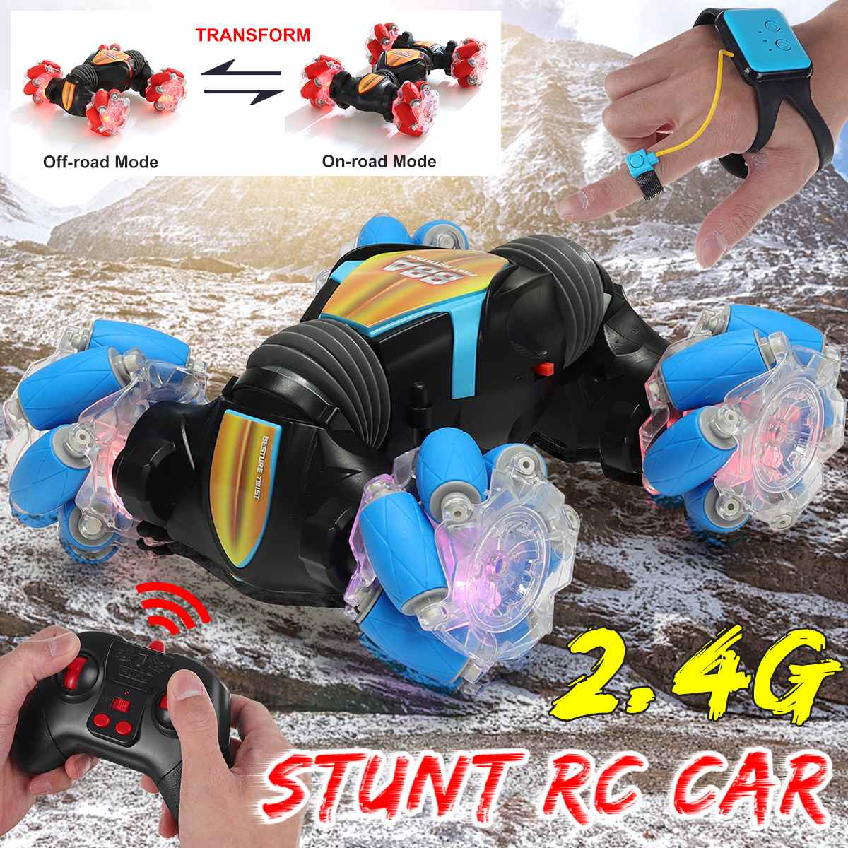 RC Stunt 4x4 Remote Control Car