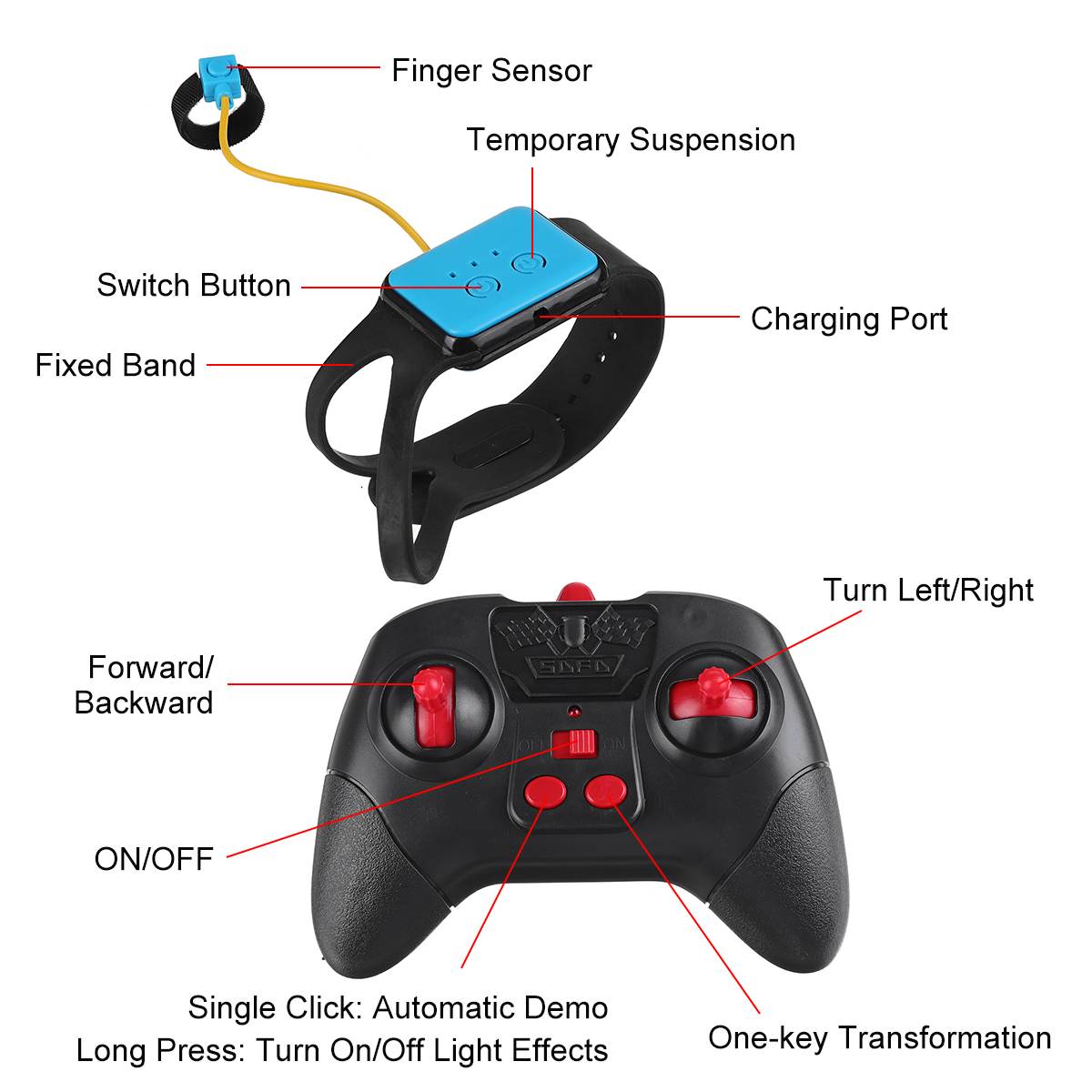 RC Stunt 4x4 Remote Control Car