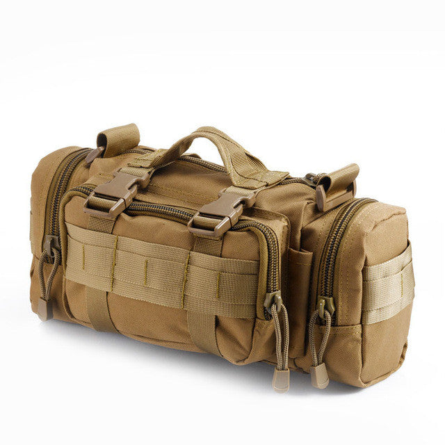 Small Outdoor Travel Sports Bag - Army Inspired Fashion for Your Adventures