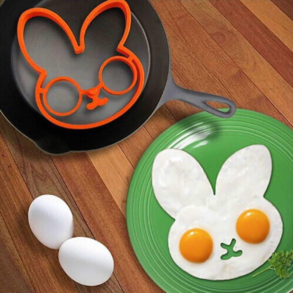 Cartoon Character Egg and Pancake Shaper Set - 6 Piece Collection