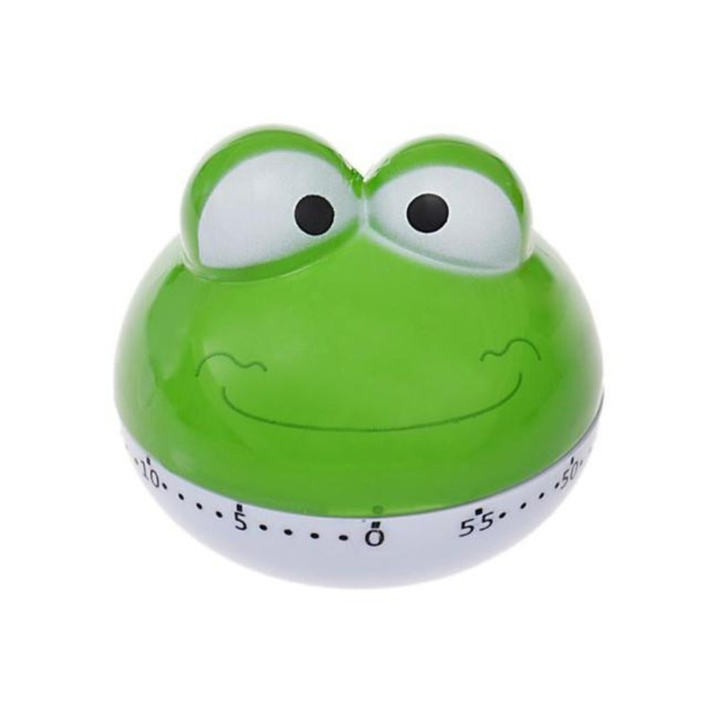 Cartoon-Style Kitchen Timer with 60-Minute Countdown