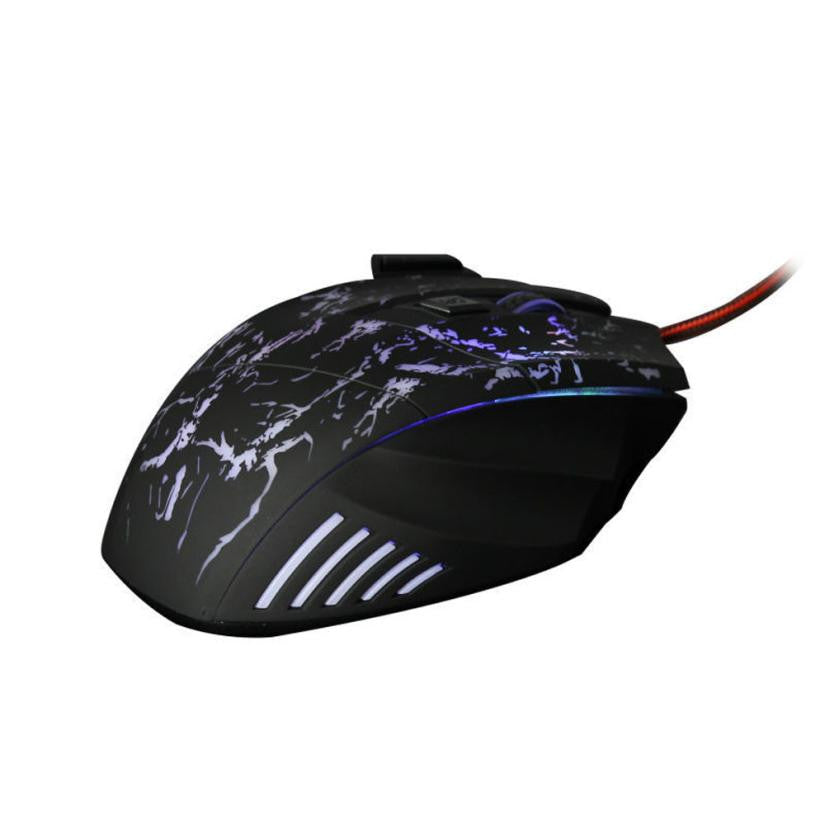 LED Wired Gaming Mouse with 7 Buttons