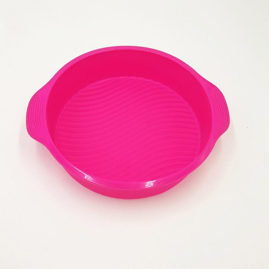 9 inch DlY Round Cake Pan Shape 3D Silicone Cake Mold - Onetify