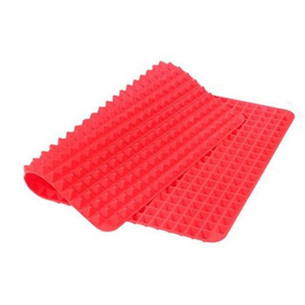 Heat Resistant Non-Stick Silicone Cooking Mat Set (2 Pieces)
