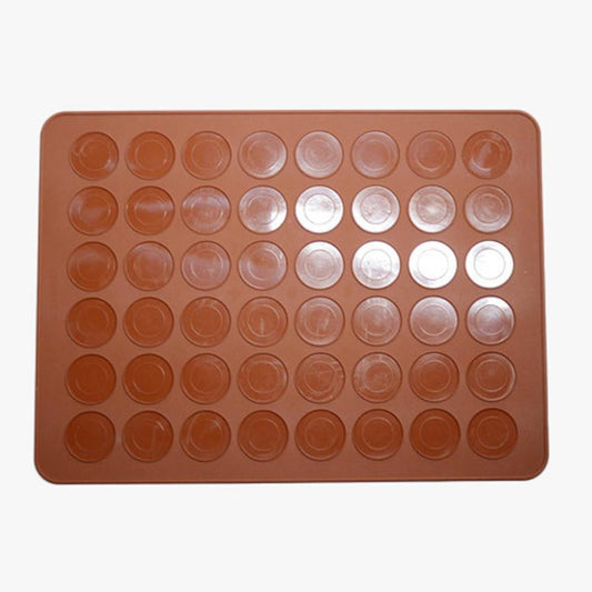 48-Piece Set of Silicone Macaron Baking Molds for Wholesale