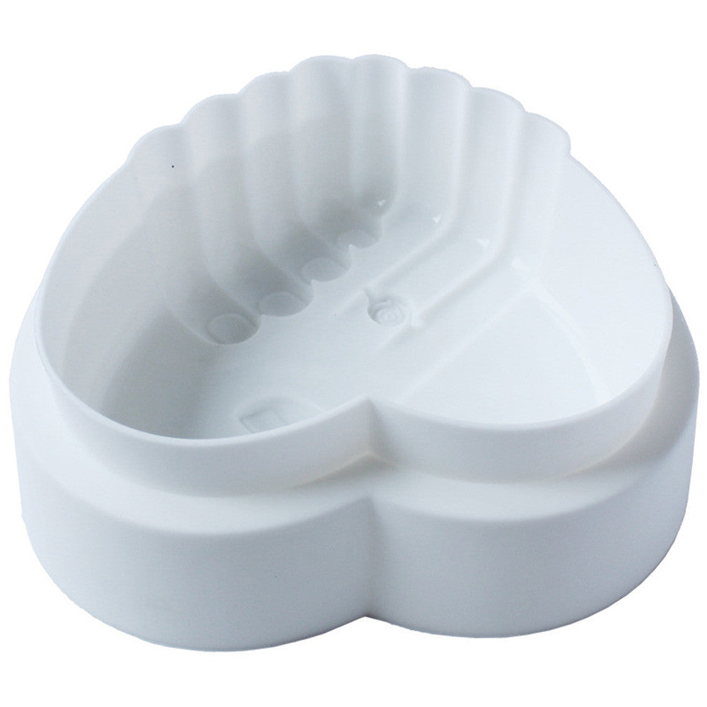 Heart-Shaped Silicone Cake Decorating Mold - Resistant to Heat