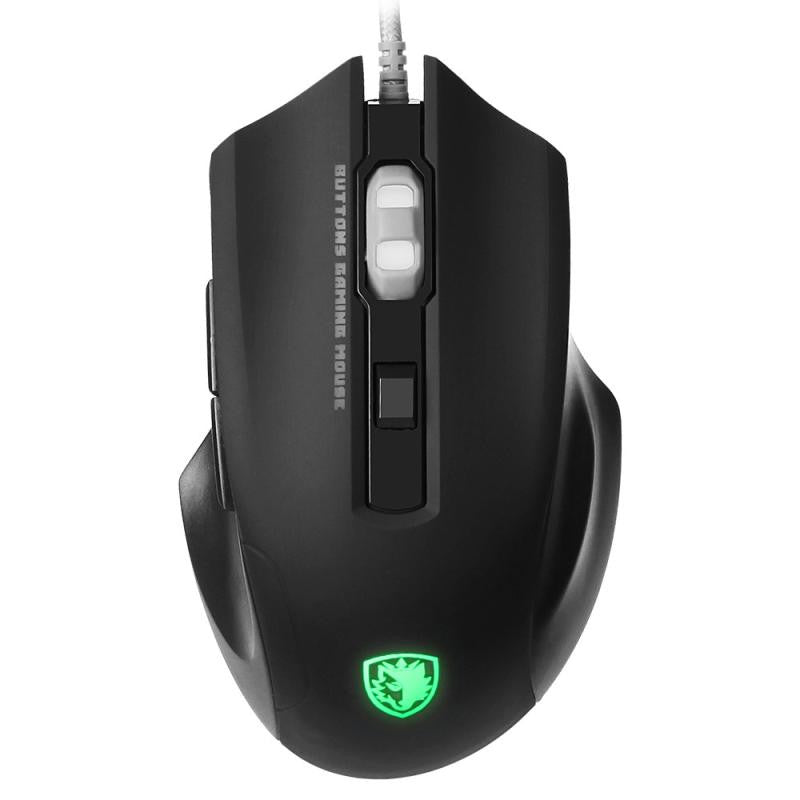 LED Optical Gaming Mouse with 6 Buttons and 2500 DPI