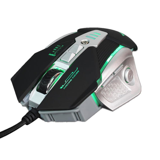Optical Gaming Mouse with Adjustable 8D Buttons - Rechargeable