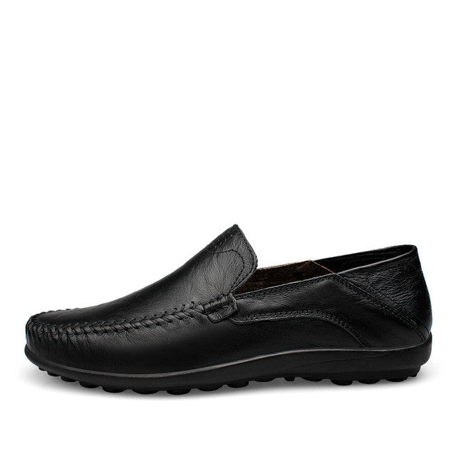 Anti-Slip Vegan Leather Loafers for Men
