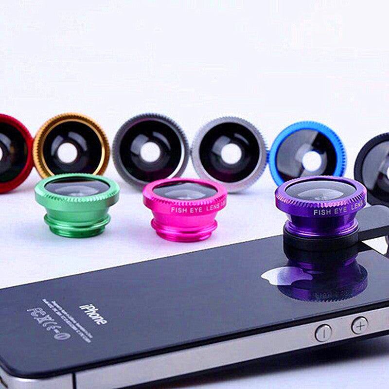 3-in-1 Lens for Special Effects on Mobile Phones