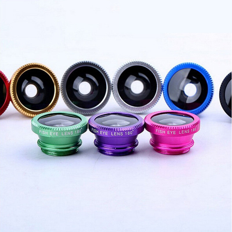 3-in-1 Lens for Special Effects on Mobile Phones