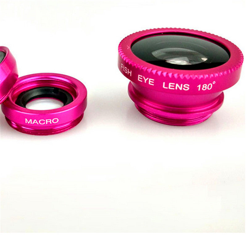 3-in-1 Lens for Special Effects on Mobile Phones